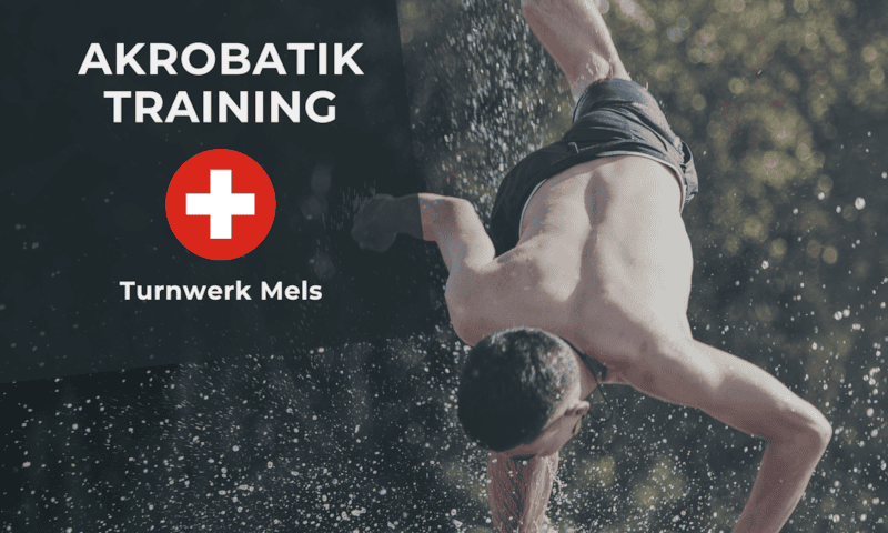Akrobatiktraining in Mels